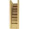 Ekena Millwork 6"W x 12"D x 18"H Classic Landon Rough Cedar Woodgrain TimberThane Corbel, Primed Tan CORUR06X12X18LANRCPR - alternate 4
